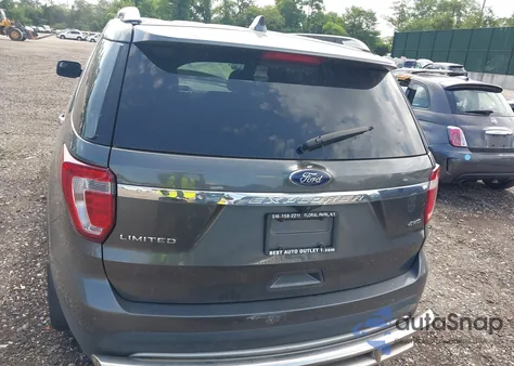 2016 Ford Explorer Limited из США, поврежденный, VIN 1FM5K8F81GGA71457